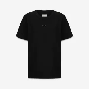 Feels Right Logo - Women's Tee / Soft Black